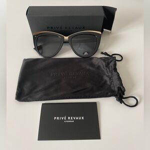 Privé Revaux The Juliet Black Sunglasses